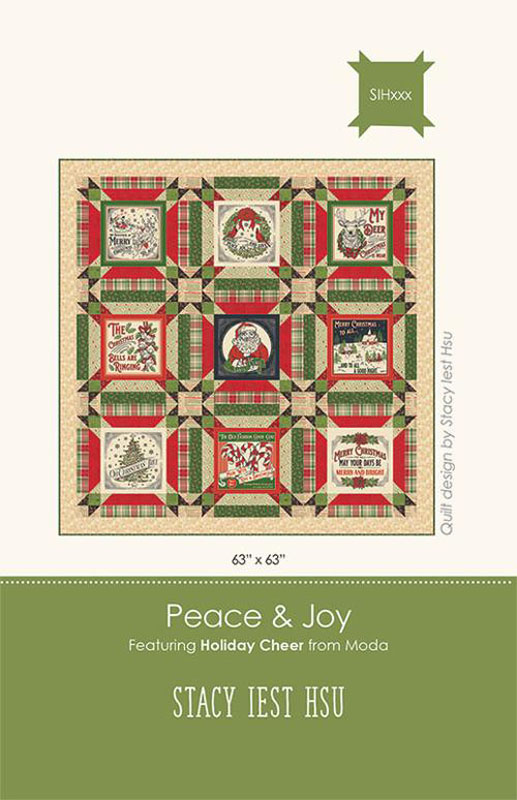 Peace And Joy Pattern By Stacy Iest Hsu For Moda - Minimum Of 3