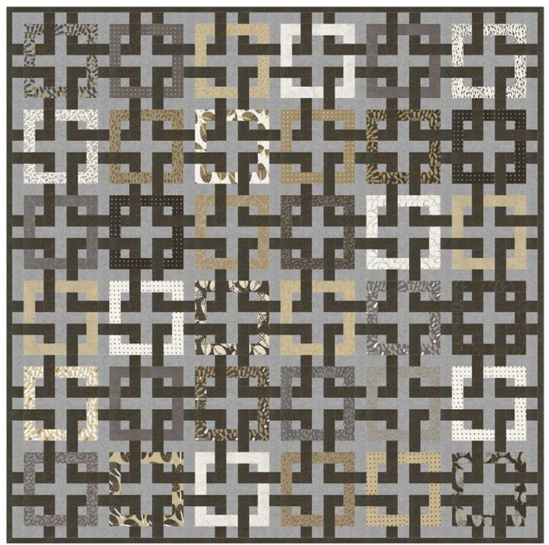 Suqare Dance Pattern By Happy Quilting For Moda - Minimum Of 3