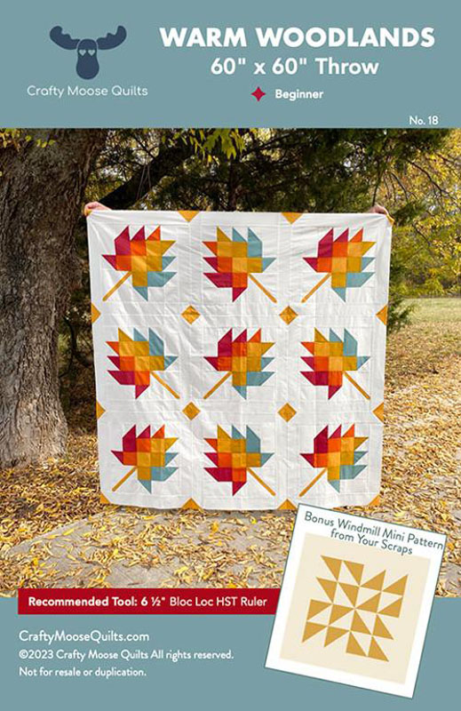 Warm Woodlands Pattern By Crafty Moose Quilts For Moda - Minimum Of 3