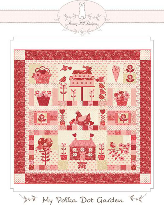 Petals And Polka Dots Pattern Bom By Bunny Hill Designs For Moda - Minimum Of 3