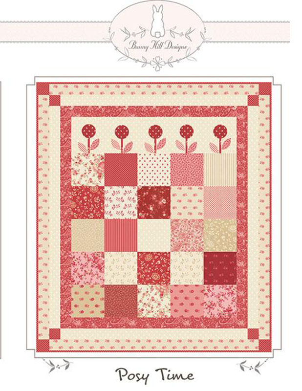 February Romance Pattern By Bunny Hill Designs For Moda - Minimum Of 3
