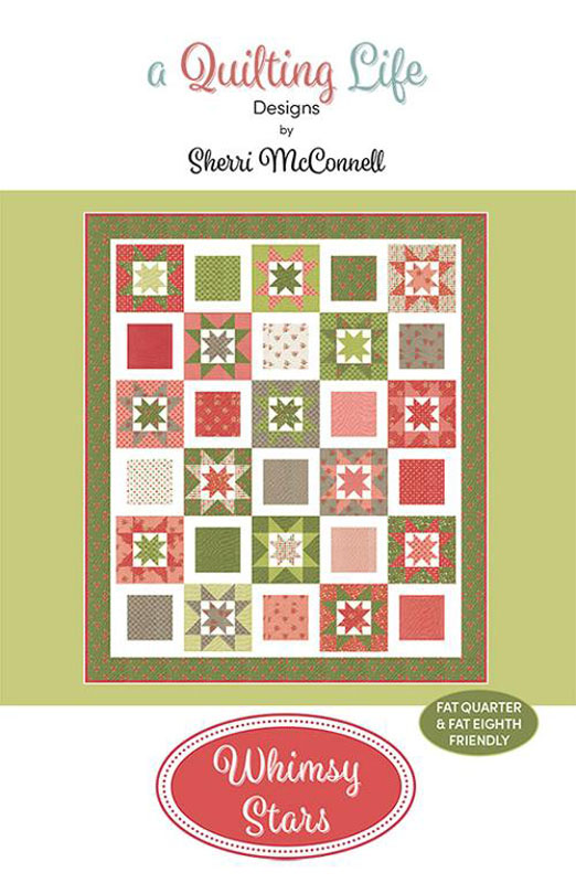 Whimsy Stars Pattern By A Quilting Life For Moda - Minimum Of 3