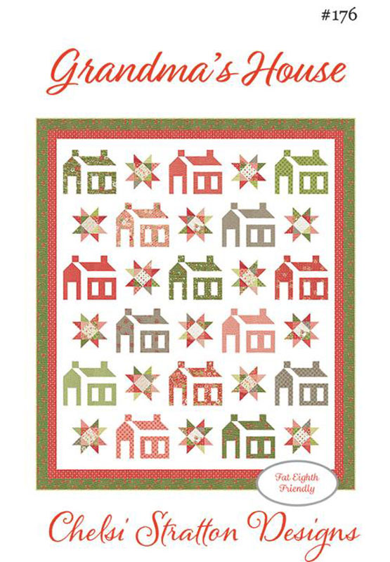 Grandma\'s House Pattern By Chelsi Stratton Designs For Moda - Minimum Of 3