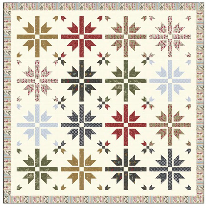 Presently Yours Pattern By Wendy Sheppard For Moda - Minimum Of 3