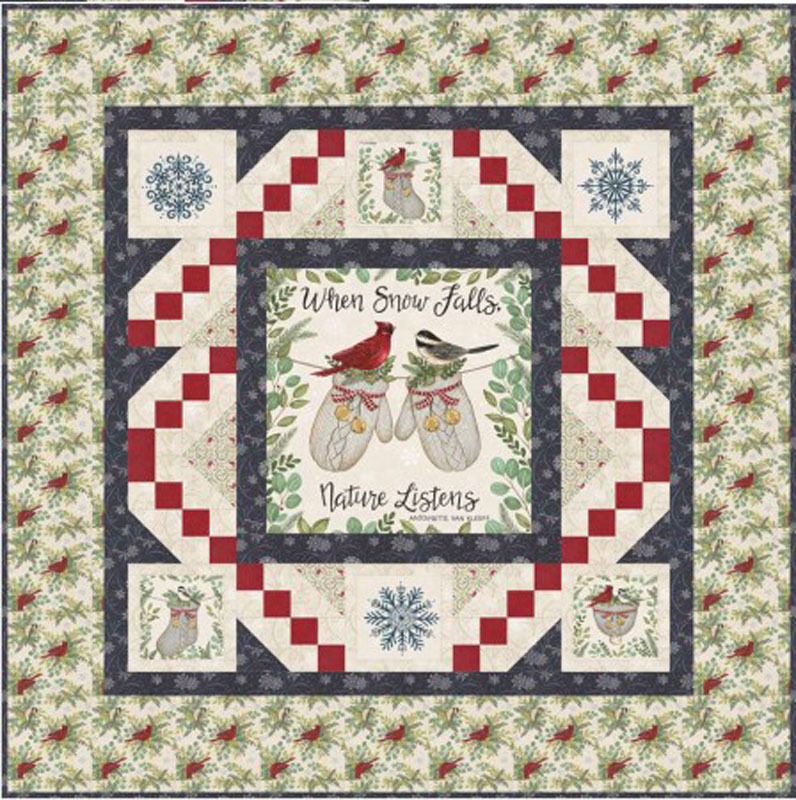 Panel And Chain Pattern By Lavender Lime For Moda - Minimum Of 3