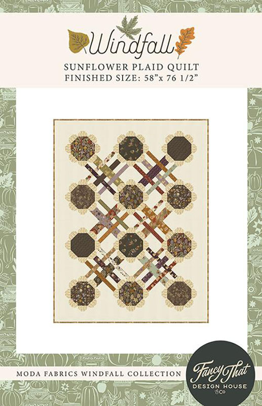 Sunflower Plaid Pattern By Fancy That Design House For Moda  - Minimum Of 3