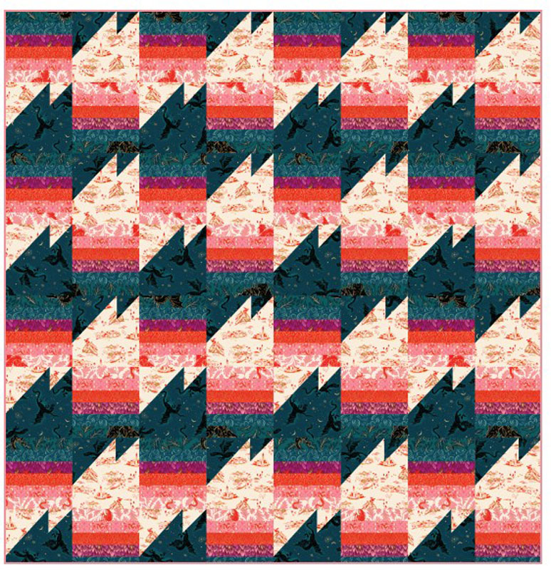 Falcon Ridge Quilt Pattern By The Blanket Statement For Moda  - Minimum Of