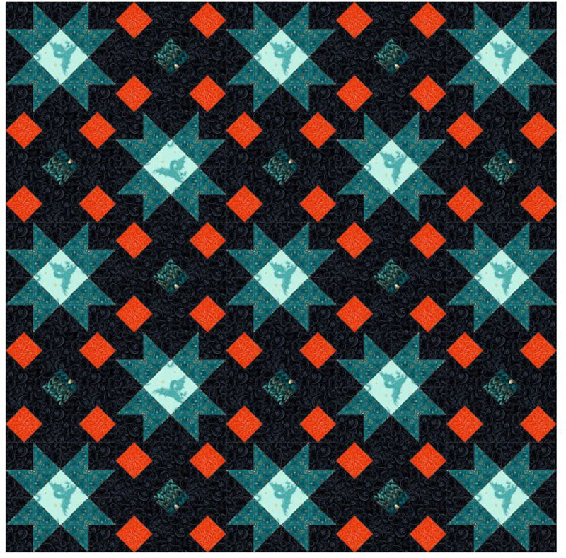 The Sirius Quilt Pattern By String & Story For Moda  - Minimum Of