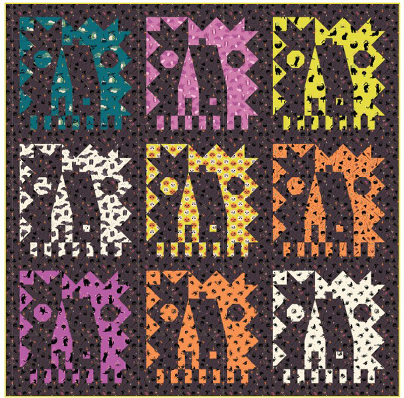 Day And Night Pattern By Taralee Quiltery For Moda  - Minimum Of