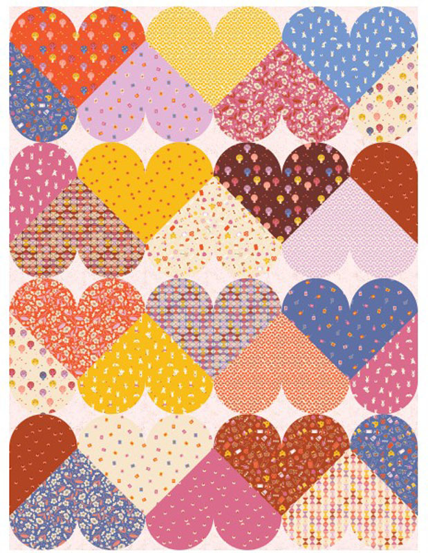 Sweetheart Pattern By Modern Handcraft For Moda - Minimum Of 3