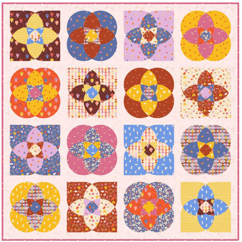Folk Festival Quilt Pattern By Holly Clarke Design For Moda - Minimum Of 3