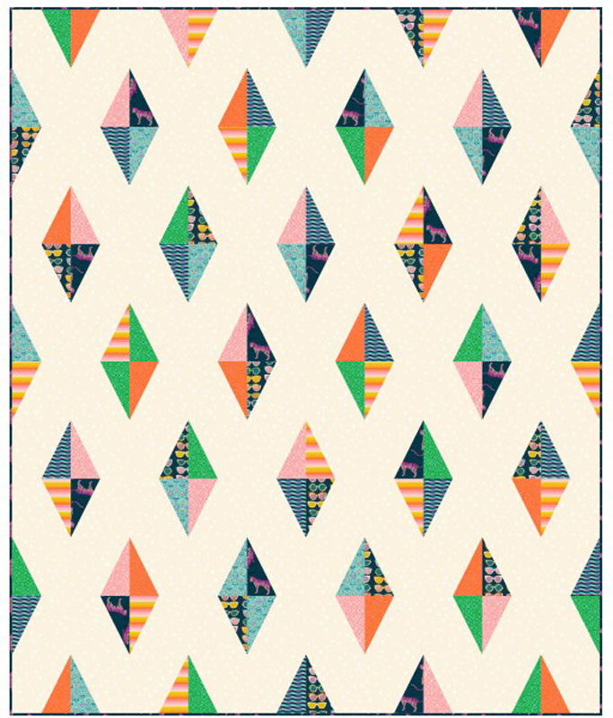 Luminary Quilt Pattern By Homemade Emily Jane For Moda - Minimum Of 3