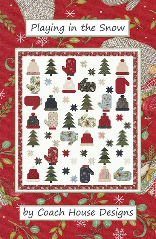 Playing In The Snow Pattern By Coach House For Moda - Minimum Of 3