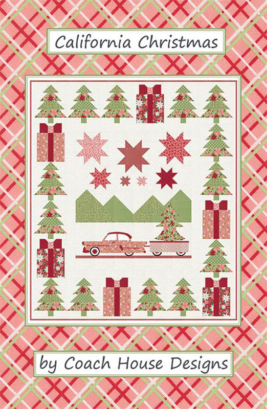 California Christmas Pattern By Coach House For Moda - Minimum Of 3