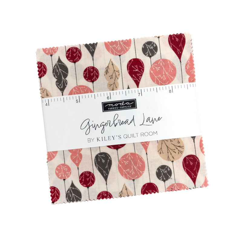 Gingerbread Lane Charm Packs By Moda - Packs Of 12