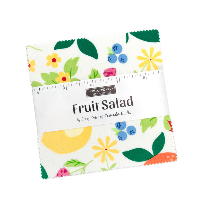 Fruit Salad  Charm Packs By Moda - Packs Of 12