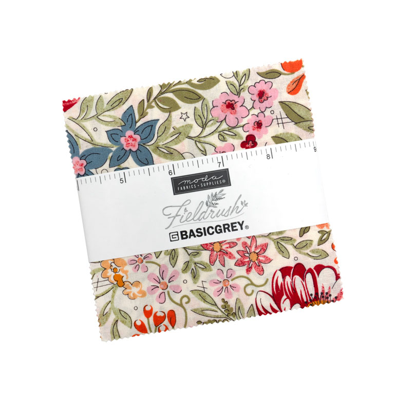 Fieldrush Charm Packs By Moda - Packs Of 12