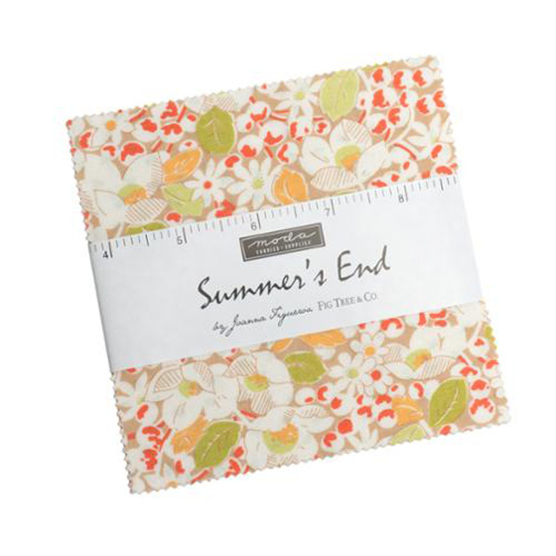 Summers End Charm Packs By Moda - Packs Of 12