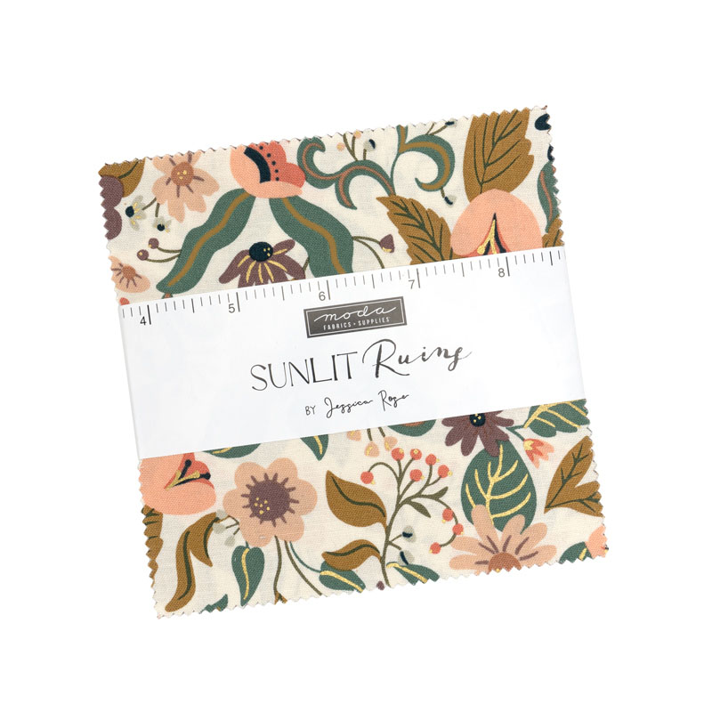 Sunlit Ruins Charm Packs By Moda - Packs Of 12