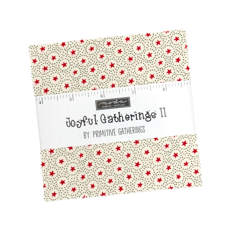 Joyful Gatherings Ii Charm Packs By Moda - Packs Of 12