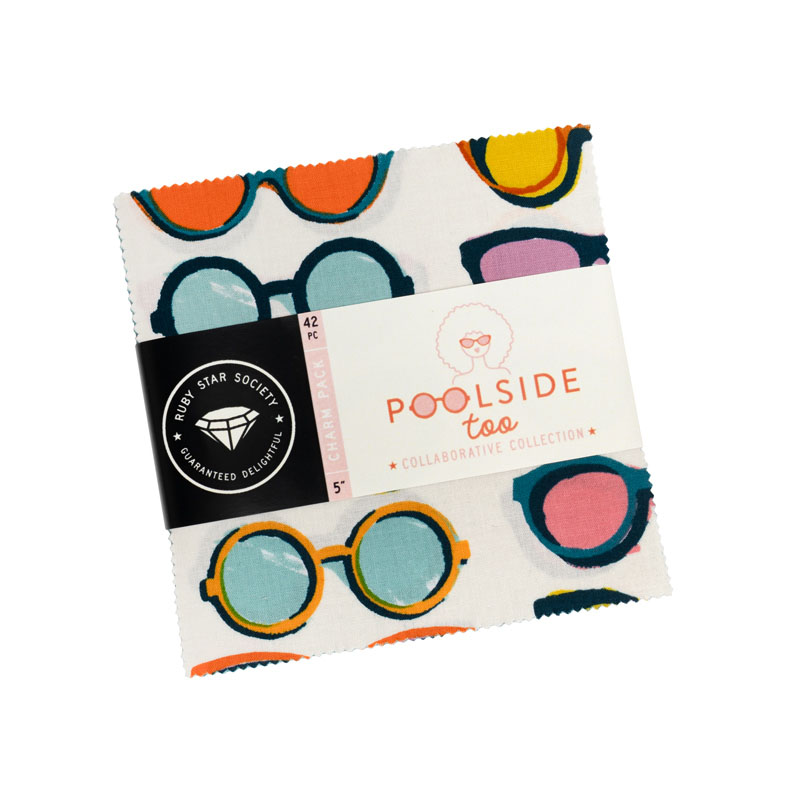 Poolside Too Charm Packs By Moda - Packs Of 12