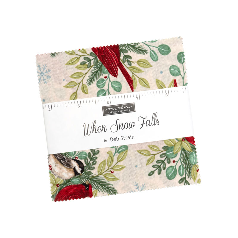 When Snow Falls Charm Packs By Moda - Packs Of 12