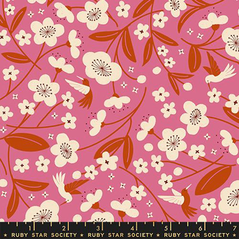 Persimmon By Rashida Coleman-Hale Of Ruby Star Society For Moda - Hibiscus