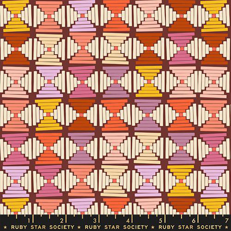 Persimmon By Rashida Coleman-Hale Of Ruby Star Society For Moda - Cranberry