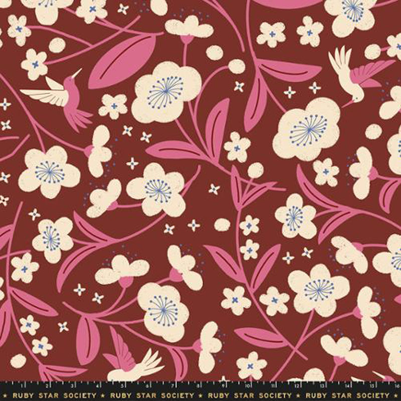 Persimmon 108" By Rashida Coleman-Hale For Moda - Cranberry