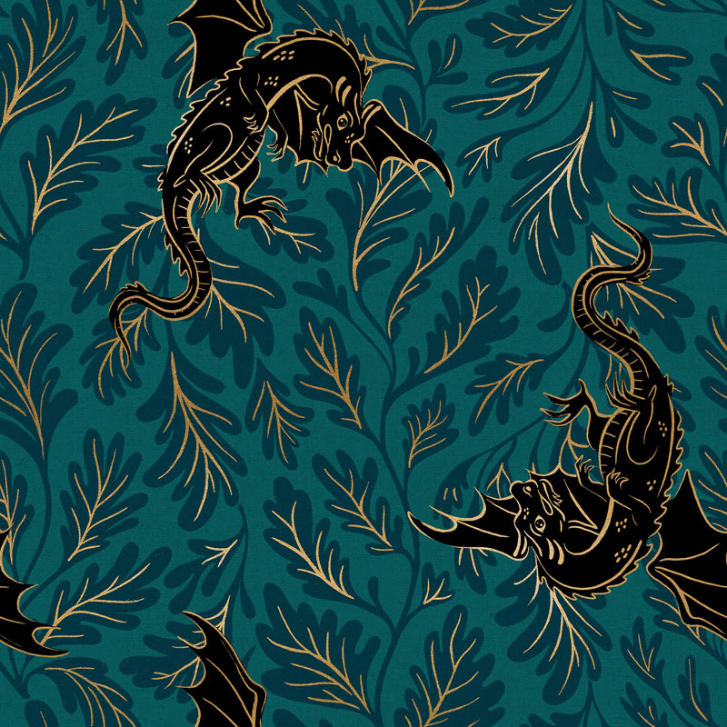 Fire Glow By Sarah Watts Of Ruby Star Society For Moda - Canvas - Galaxy