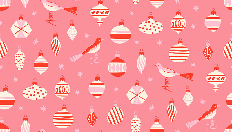 Merry Happy By Kimberly Kight Of Ruby Star Society For Moda - Sorbet