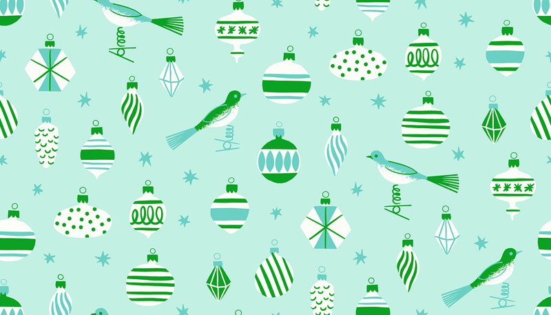 Merry Happy By Kimberly Kight Of Ruby Star Society For Moda - Mint