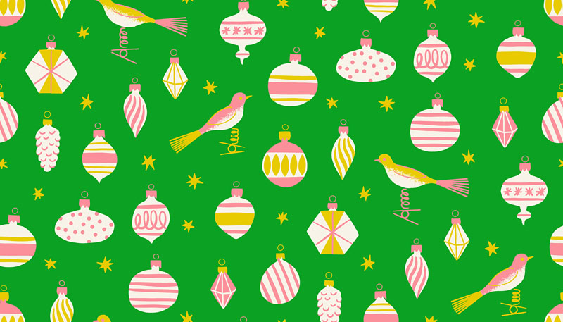 Merry Happy By Kimberly Kight Of Ruby Star Society For Moda - Verdant