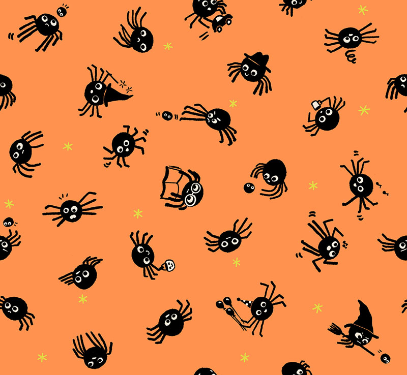 Freaky Familiars By Ruby Star Society For Moda - Pumpkin