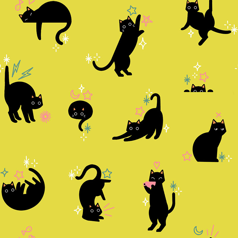 Freaky Familiars By Ruby Star Society For Moda - Citron