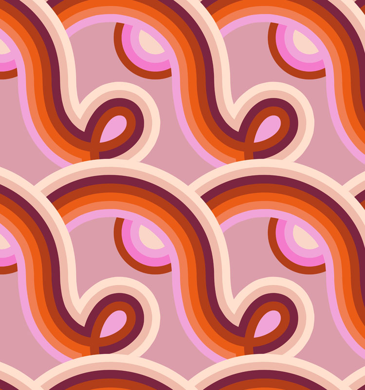 Poolside Too By Ruby Star Society For Moda - Rayon - Plum