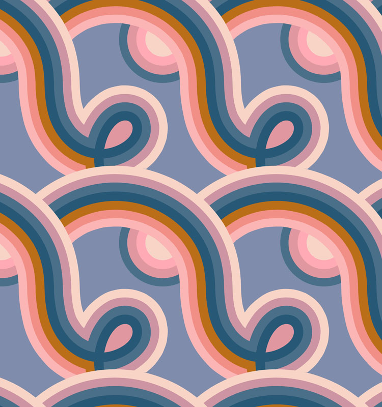 Poolside Too By Ruby Star Society For Moda - Rayon - Pale Twilight