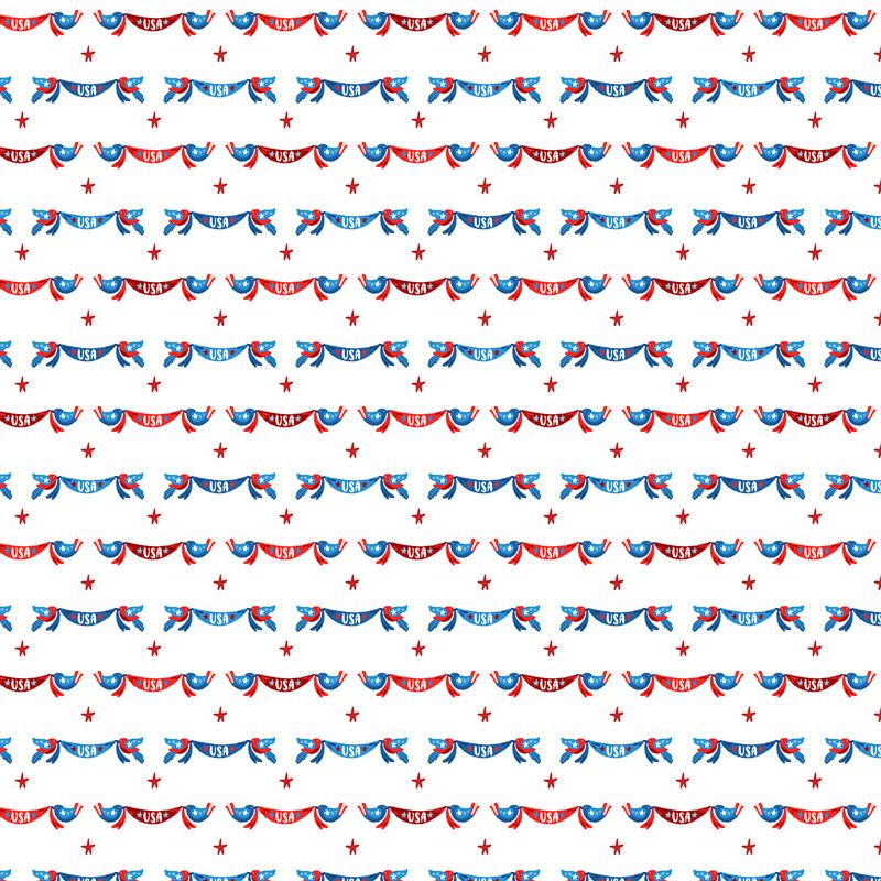 Home Of The Brave By Zirkus Designs For Rjr Fabrics - Banner Days - White