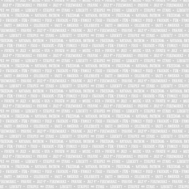 Home Of The Brave By Zirkus Designs For Rjr Fabrics - Red, Write, And Blue - Horizon Grey