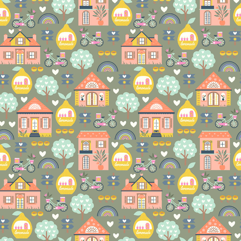 Hello Sunshine By Cotton + Steel For Rjr Fabrics - Summer Village - Spring Has Sprung