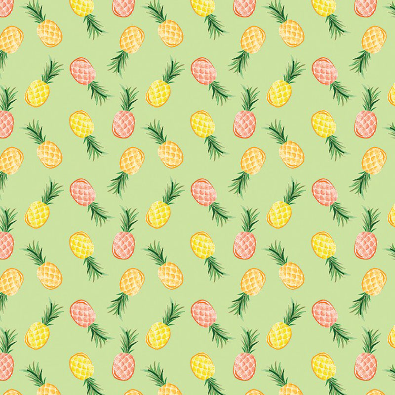 Tropical Splash By Kanvas Studio For Benartex - Green