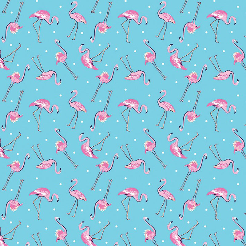 Tropical Splash By Kanvas Studio For Benartex - Light Blue