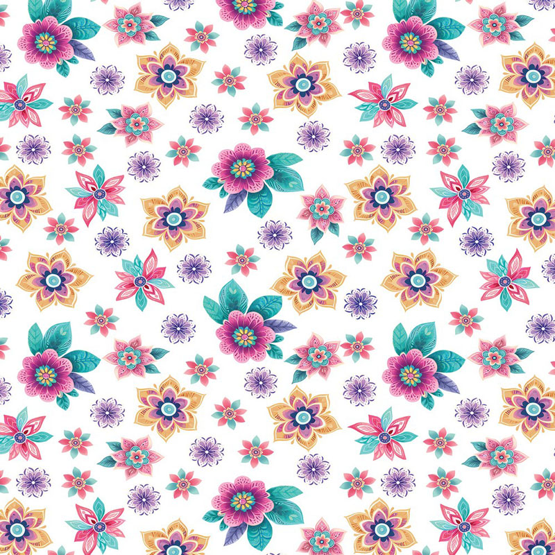 Faith And Grace By Kanvas Studio For Benartex - Digitally Printed - White