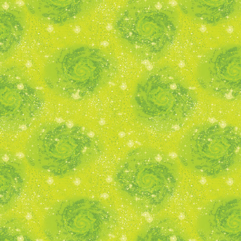 Magical Basics By Benartex - Lime Green