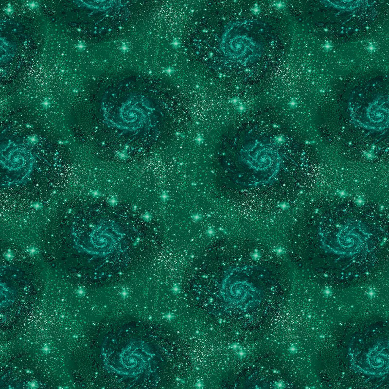 Magical Basics By Benartex - Emerald Green