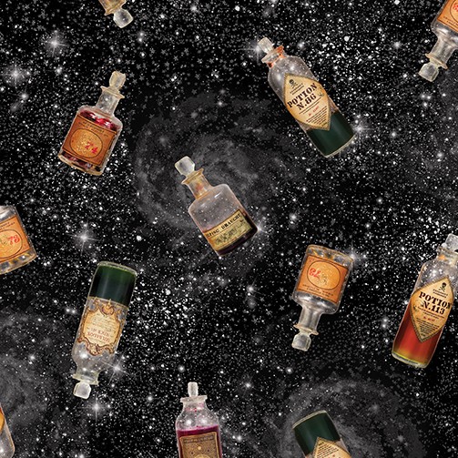 Harry Potter 2nd Edition By Warner Brothers For Benartex - Black