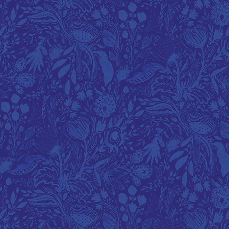 Rise Up By Danielle Duer For Benartex - Dark Blue