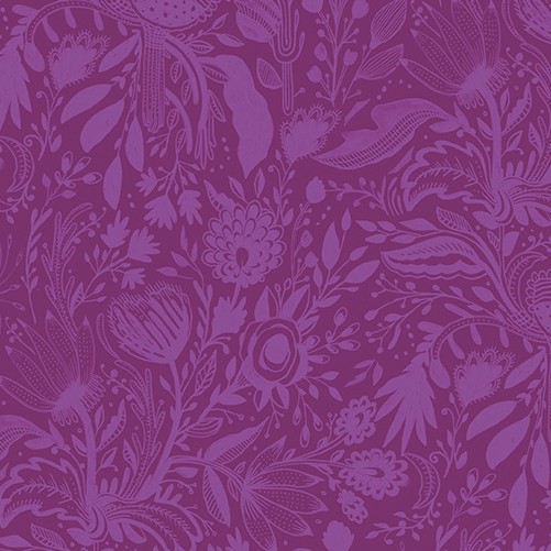 Rise Up By Danielle Duer For Benartex - Violet