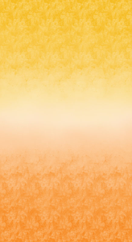 Chalk Ombre By Benartex - Yellow/Light Orange