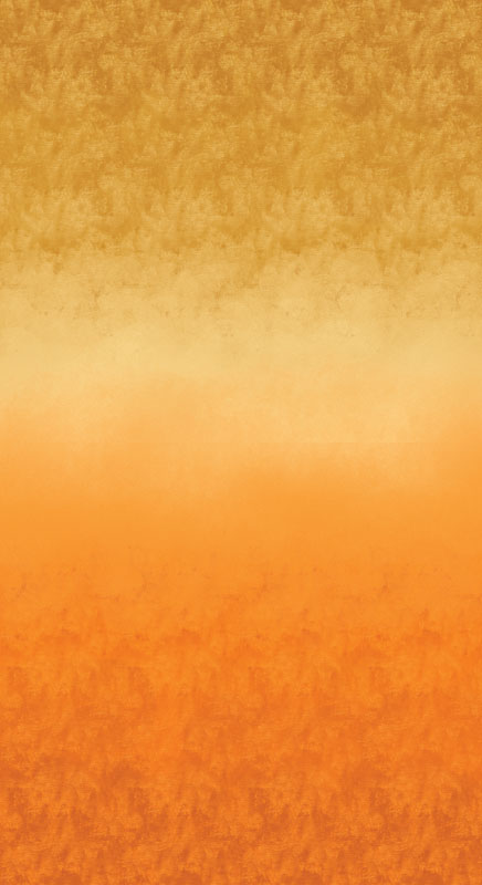 Chalk Ombre By Benartex - Marigold/Orange